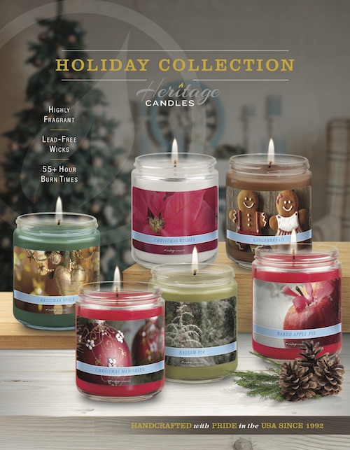 Holiday Collection Candles Brochure