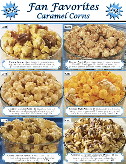 Fan Favorites Caramel Corns Brochure